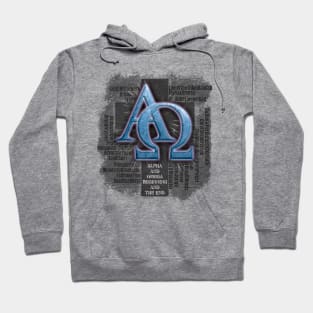 Jesus - Alpha and Omega Hoodie